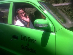 Uji Coba Mobil Listrik, Dahlan Iskan Masih Utang 700 Km