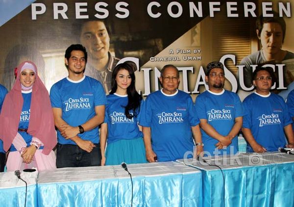 Jumpa Pers Film Cinta Suci Zahrana