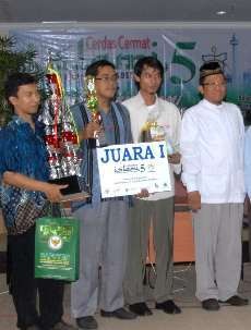  Pengurus Masjid Kantor Se-Jabodetabek Adu Cerdas Cermat Islami