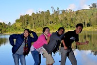 Dieng membuat aku jatuh cinta