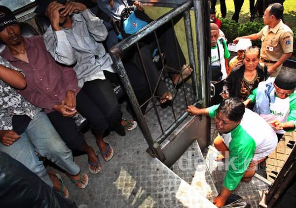 183 Gelandangan Jakarta Dideportasi ke Daerah