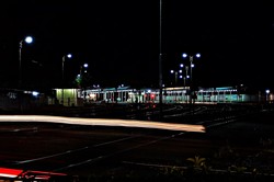 Suasana stasiun Cirebon Prujakan