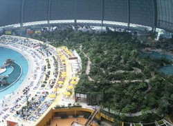 Jerman Punya Pulau Tropis Buatan dalam Kubah Raksasa