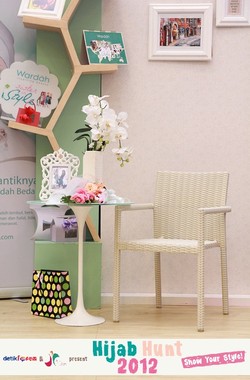 Hari Ini, Tim Hijab Hunt 2012 On The Spot di IIFF Mal Gandaria City