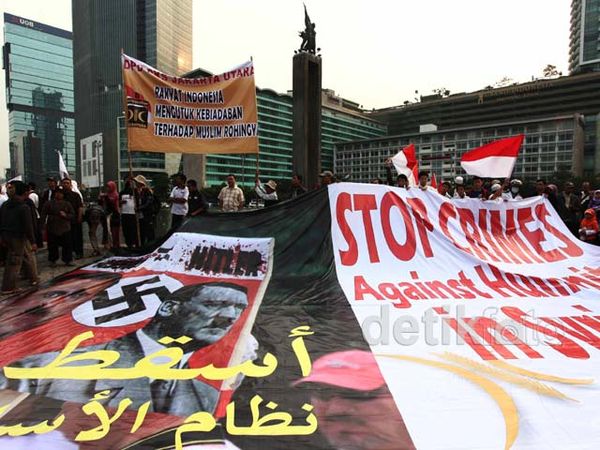 Aksi Solidaritas untuk Rohingya Terus Berlanjut