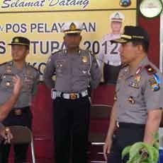 Wakapolda Sidak Jalur Pantura Tuban