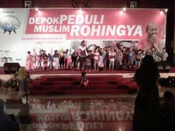 Ribuan Orang Hadiri Aksi Peduli Rohingya di Depok