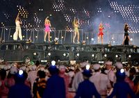 Aksi Reuni Spice Girls di Penutupan Olimpiade 2012
