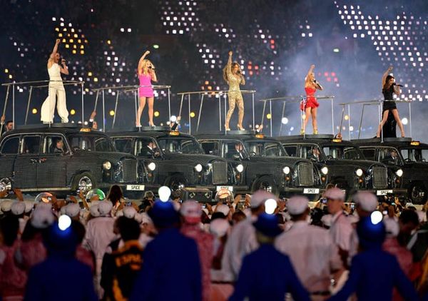 Aksi Reuni Spice Girls di Penutupan Olimpiade 2012