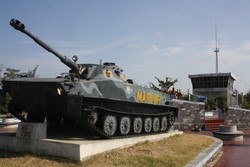 Wow! Tegal Punya Tank di Pinggir Pantai