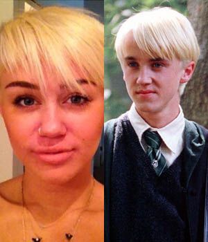 Rambut Cepak Miley Cyrus