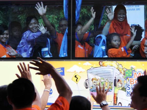 3.000 Orang Mudik Gratis Bareng BRI
