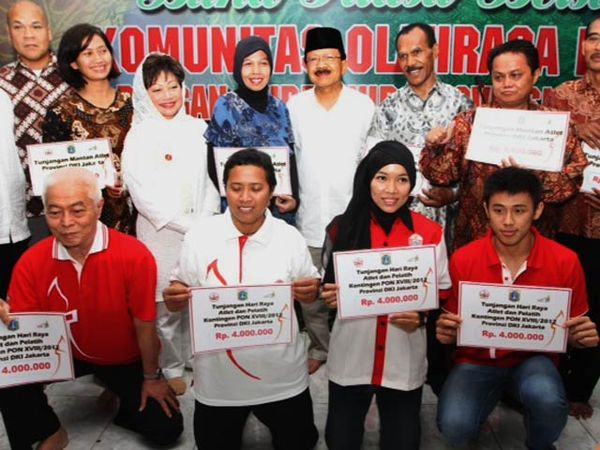 Santunan untuk Mantan Atlet DKI