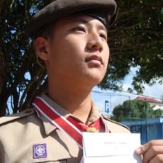 Bill Clinton Terima Penghargaan Pramuka Garuda