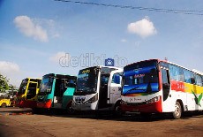 Bus Mudik Gratis Pemkab Labura Hanya Terisi 60 Persen