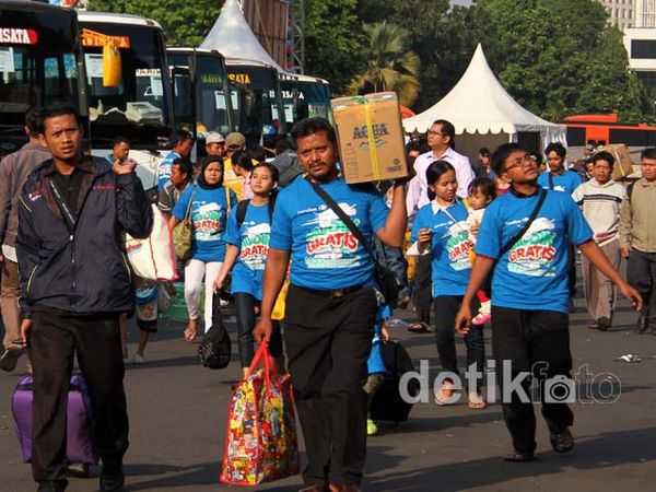 5.000 Warga Mudik Gratis Bareng Carrefour