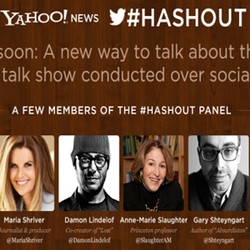 Yahoo HashOut, Talk Show via Sosial Media