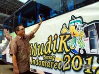 6.000 Warga Mudik Gratis Bareng Indomaret