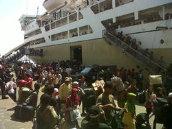 Jumlah Pemudik di Pelabuhan Tanjung Priok Cenderung Menurun