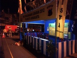  Tim Inafis Olah TKP di Pospol Gemblegan Surakarta