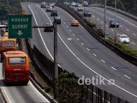 Jalanan Jakarta Lengang Ditinggal Mudik