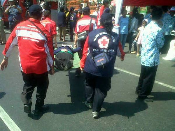 Upacara 17-an, Puluhan Pelajar Tumbang