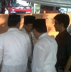 Foke Salat Id Bersama 1000 Orang di Balai Kota