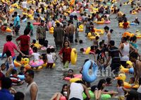 Libur Lebaran, Ancol Banjir Pengunjung