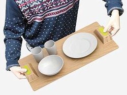 Magic Tray, Baki Pencegah Makanan Tumpah