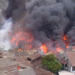 Kebakaran Landa Pemukiman di Pd Bambu, 28 Mobil Damkar Dikerahkan