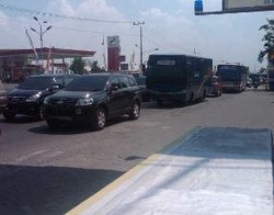H+2 Lebaran, Lalu Lintas Surabaya-Jombang Padat Merayap