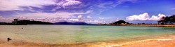 panorama Mutun Beach Lampung