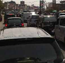 Arus Balik, Lalin Lawang-Purwosari Macet 10 Km