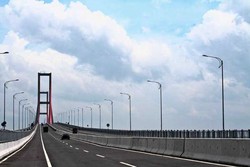Arus Balik Lebaran di Jembatan Suramadu Masih Lengang