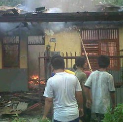 Rumah di Cipayung Terbakar Saat Ditinggal Pemiliknya yang Kerja