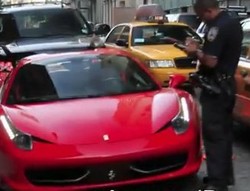 Lindas Kaki Polisi, Pengemudi Ferrari Terancam Denda Rp 95 M!