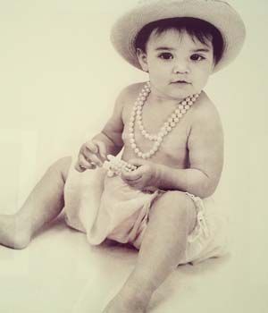 Lucunya Kendall Jenner saat Balita