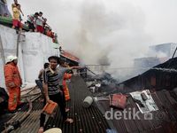 Di Jakpus, Puluhan Rumah Juga Ludes Terbakar