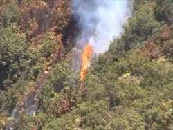 Kebakaran Gunung Papandayan, Api Merembet ke Arah Curug Rawai dan Curug Puntang