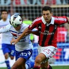 Babak Pertama Milan vs Sampdoria Berakhir 0-0