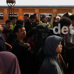 Usai Lebaran, St Senen & Gambir Berangkatkan 13 Ribu Warga yang Mudik