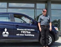 Sekali Isi Tangki Penuh, Mitsubishi ASX Menjelajah 1.857 Km 