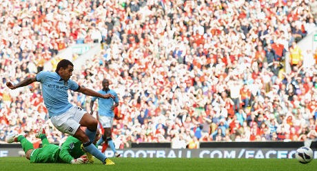 Mancini: Gol Kedua City Hadiah dari Liverpool