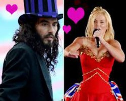 Russell Brand Kencani Geri Halliwell