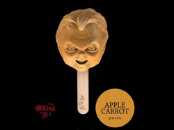 Sluuurp! Manis Dingin Es Loli Karakter Horor