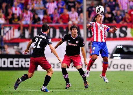 Falcao Hat-trick, Atletico Gasak Bilbao 4-0