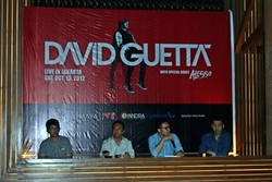 David Guetta Hentak Jakarta, 13 Oktober 2012