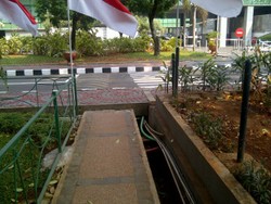  Pagar Taman DPR Dulu dan Sekarang 