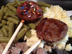 Steak Pops, Daging Mungil Dibuat Permen