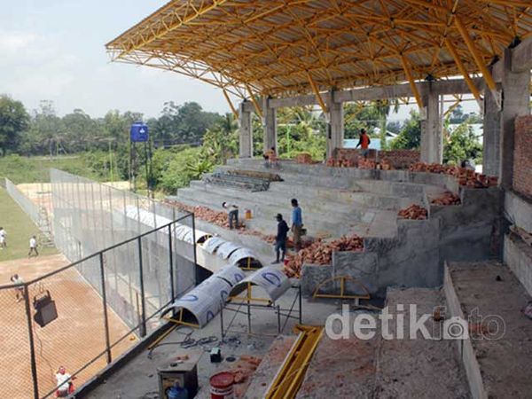 Venue Softball PON XVIII Belum Rampung